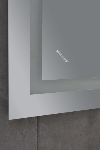 Дзеркало Mixxus TALL MR08-80x60-Reverse з Led Touch, Anti-fog, димером, регулятором яскравості (MI6659) - 7