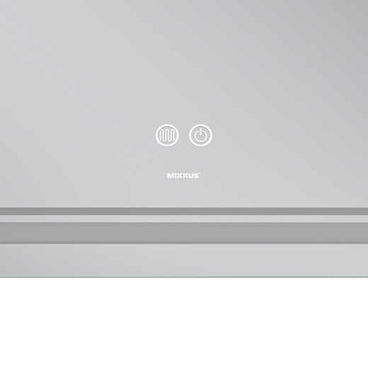 Дзеркало Mixxus Premium QUADRO MR20-120x80 з Led Touch, Anti-fog, димером, регулятором яскравості, лінзою (MP6624) - 5