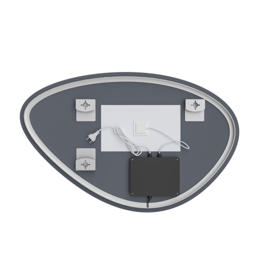 Зеркало Mixxus Premium DIVERSE MA01-90x60-Reverse с Led Touch, Anti-fog, димером (3-6,5kK) (MP6633) - 8