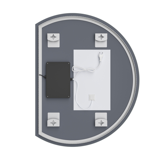 Зеркало Mixxus Premium TOPPER MS01-90x70-Reverse с Led Touch, Anti-fog, димером (3-6,5kK) (MP6632) - 7
