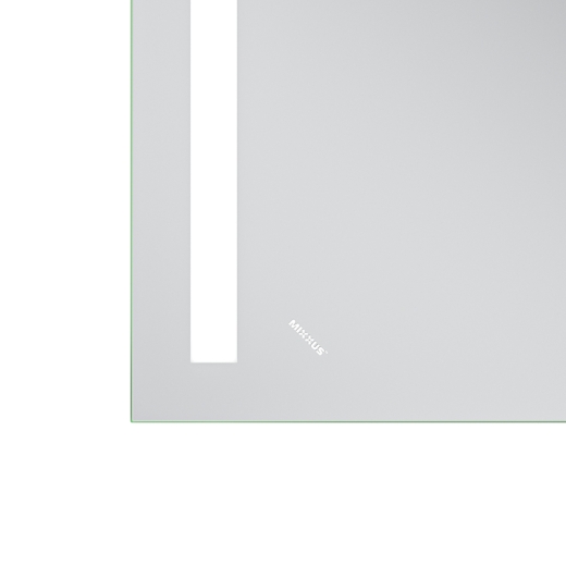 Зеркало Mixxus Premium LINES MR17-100x60-Reverse с Led Touch, Anti-fog, димером, регулятором яркости (MP6625) - 5