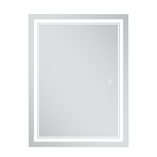 Зеркало Mixxus Premium QUADRO MR20-80x60-Reverse с Led Touch, Anti-fog, димером, регулятором яркости (MP6619) - 3