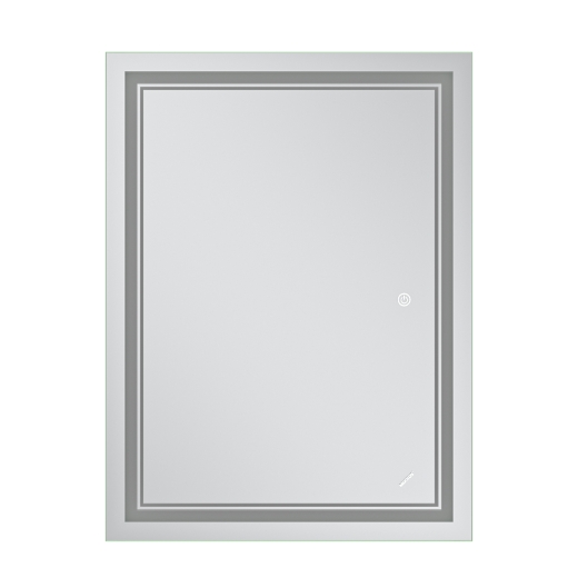 Зеркало Mixxus Premium QUADRO MR20-80x60-Reverse с Led Touch, Anti-fog, димером, регулятором яркости (MP6619) - 4