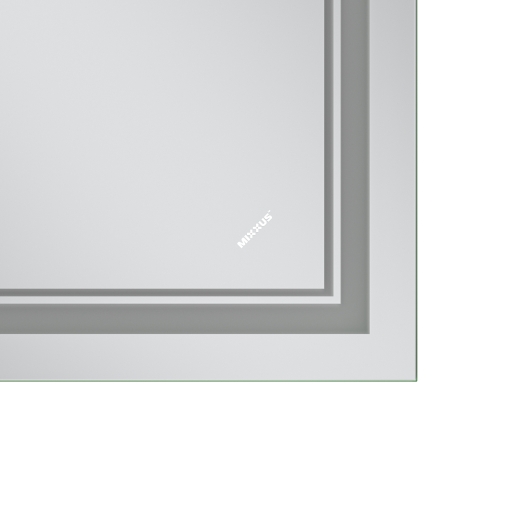 Зеркало Mixxus Premium QUADRO MR20-80x60-Reverse с Led Touch, Anti-fog, димером, регулятором яркости (MP6619) - 6