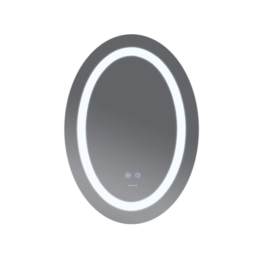 Дзеркало Mixxus PLAIN MV03-50x70 з Led Touch, Anti-fog, димером, регулятором яскравості (MI6664) - 3