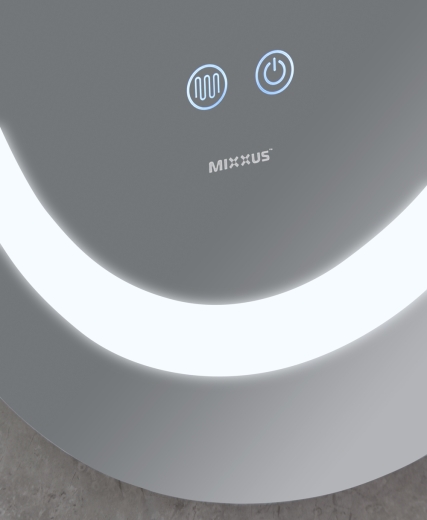 Дзеркало Mixxus PLAIN MV03-50x70 з Led Touch, Anti-fog, димером, регулятором яскравості (MI6664) - 6