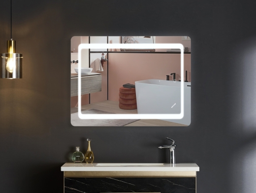 Зеркало Mixxus TWEE MR09-80x60-Reverse с Led Touch, Anti-fog, димером, регулятором яркости (MI6660) - 4