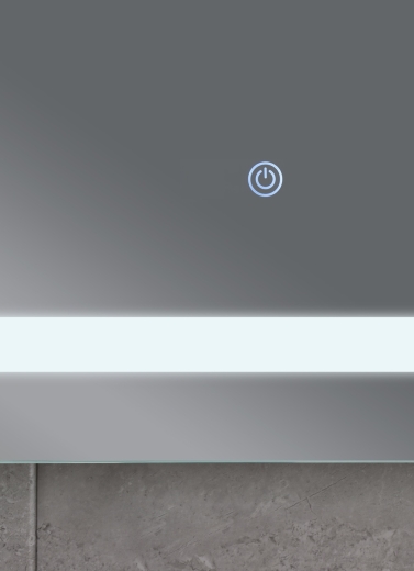 Зеркало Mixxus TWEE MR09-80x60-Reverse с Led Touch, Anti-fog, димером, регулятором яркости (MI6660) - 9
