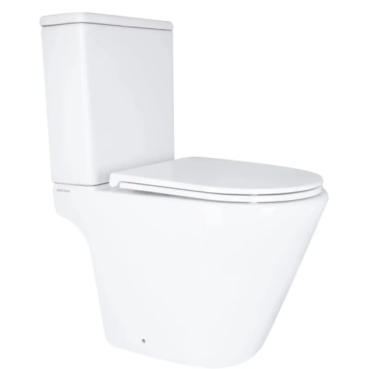 Унитаз-компакт Mixxus BEVEL-0405-R 605х370х800mm, система смыва RIMLESS (MI6728) - 1
