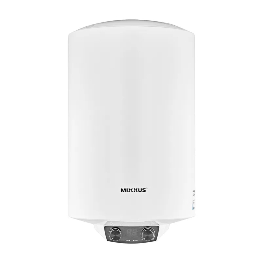 Водонагрівач "Циліндр" MIXXUS EWH-08100 ROUND DRY накопичувальний 100 л, сухий тен 2 kW (WH0610) - 1