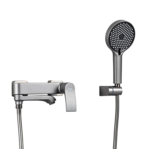 Смеситель для ванны FRAP F3275-19, графит - 1