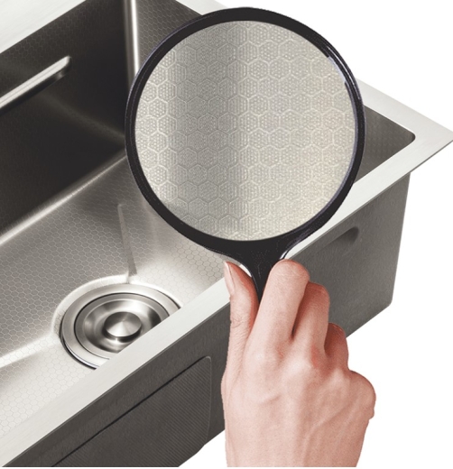 Мийка з нержавіючої сталі MIXXUS MH5843 DECOR SS COLOR (MH5843 DECOR NANO-SILVER) (3.0/0.8) колір нержавійка (MI7041) - 2