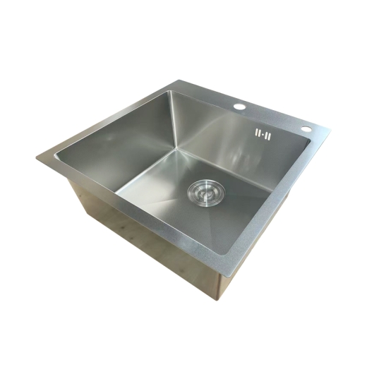 Мийка Mixxus MH5050 Micro Decor SS Color (3.0/0.8) з нерж. сталі (колір нержавійка) (MI8212) - 4
