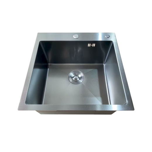 Мийка Mixxus MH5050 Micro Decor Graphite (3.0/0.8) з нерж. сталі (колір графіт) (MI8213) - 3
