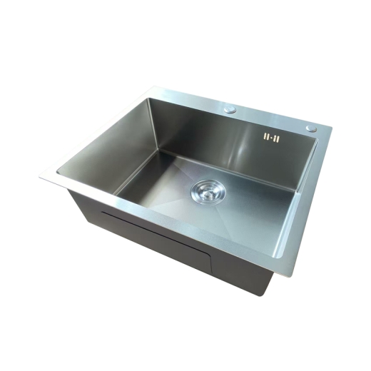 Мойка Mixxus MH6050 Micro Decor SS Color (3.0/0.8) из нерж. стали (цвет нержавейка) (MI8220) - 3