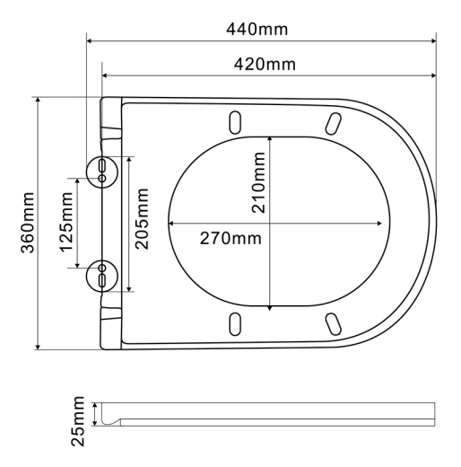 Унитаз подвесной Mixxus Premium ELLIPSE-0309-T1 GRAY 530x360x350mm система смыва TORNADO 1.0 (MP6655) - 3