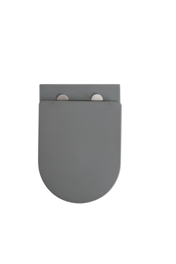 Унитаз подвесной Mixxus Premium ELLIPSE-0309-T1 GRAY 530x360x350mm система смыва TORNADO 1.0 (MP6655) - 7