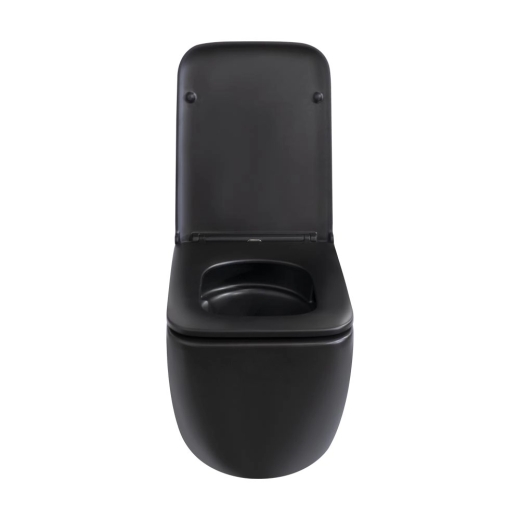 Унітаз підвісний Mixxus Premium DIVERSE-0301-T1 BLACK 530х365х373mm, система змиву TORNADO 1.0 (MP6600) - 5