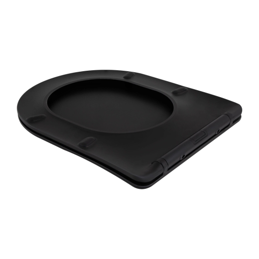 Унітаз підвісний Mixxus Premium BEVEL-0301-T3 BLACK 515х355х365mm, система змиву TORNADO 3.0 (MP6595) - 4