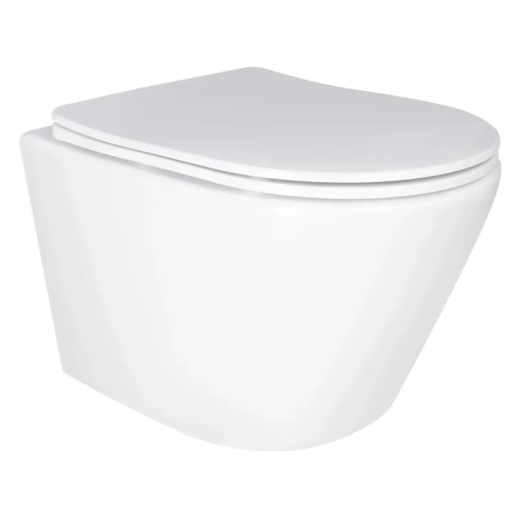 Унитаз подвесной Mixxus BEVEL-0303-T3 485x360x365mm, система смыва TORNADO 3.0 (MI6703) - 1