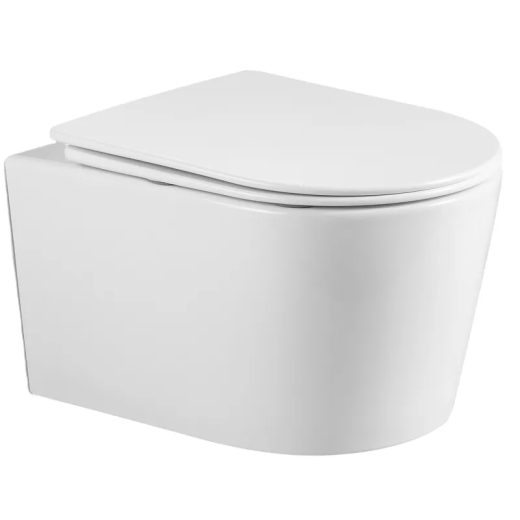 Унітаз підвісний Mixxus BEVEL-0302-T3 520x360x365mm, система змиву TORNADO 3.0 (MI6705) - 1