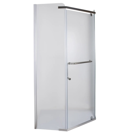 Душевая кабина с низким поддоном Mixxus LINES SCT01-90x90x198-TR CHROME прозрачное стекло 6мм (MI6913) - 6