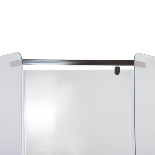 Душевая кабина с низким поддоном Mixxus LINES SCT01-90x90x198-TR CHROME прозрачное стекло 6мм (MI6913) - 7