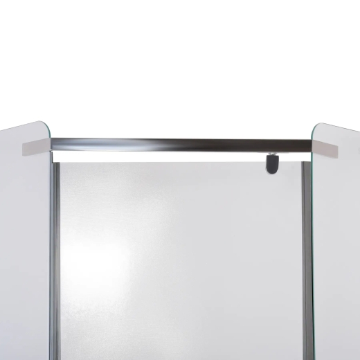 Душова кабіна з низьким піддоном Mixxus LINES SCT01-90x90x198-TR GRAPHITE прозоре скло 6мм (MI6914) - 7