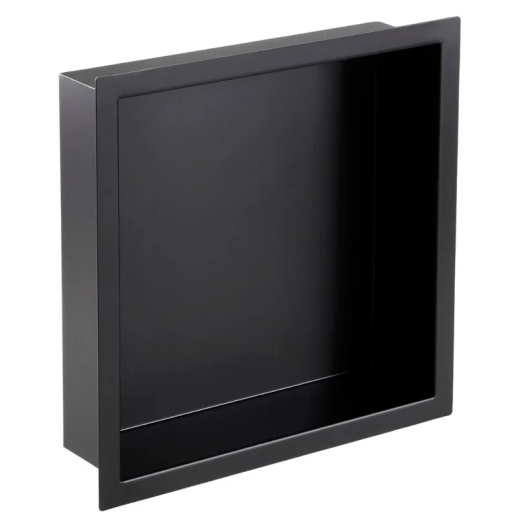 Полка-ниша для ванной комнаты Mixxus Premium NICHE-0101 BLACK из нержавеющей стали SUS304 (MI6678) - 1