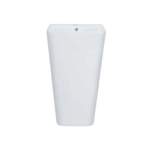 Раковина моноблок Mixxus STYLE-1101 с отверстием под смеситель и переливом 440х380х830mm (MI6696) - 5