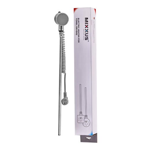 ТЕН електричний Mixxus TEH-0109 CHROME для сушарок рушників 900W (колір хром) (MI6630) - 5