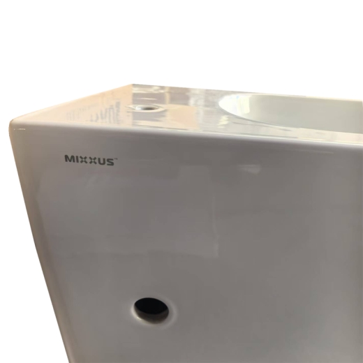 Унитаз-биде подвесной Mixxus Premium QUADRO-1301-R 510x350x345mm система смыва RIMLESS (MP6658) - 10