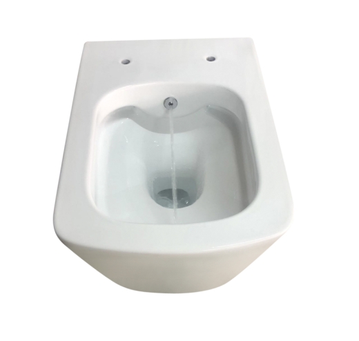 Унитаз-биде подвесной Mixxus Premium QUADRO-1301-R 510x350x345mm система смыва RIMLESS (MP6658) - 8
