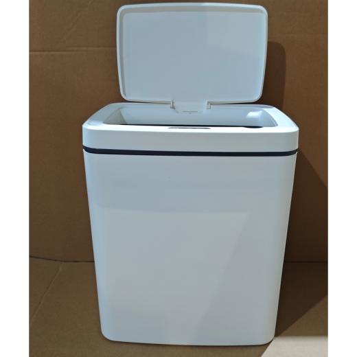 Мусорное ведро сенсорное прямоугольное Mixxus WAVE-TC0110 White 10 л цвет белый (MI7073) - 9