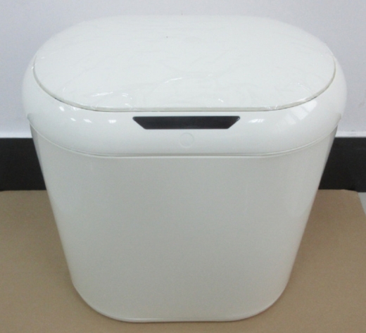 Мусорное ведро сенсорное овальное Mixxus Premium Topper-TC0112 White 12л цвет белый (MI7082) - 5