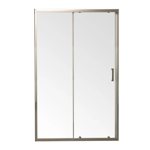 Двері у нішу розсувні MIXXUS PREMIUM DIVERSE SD01-100x185-TR CHROME прозоре скло 5мм (MI7165) - 1
