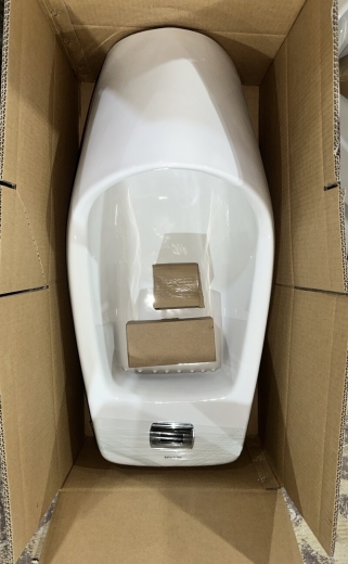Писсуар подвесной Mixxus Premium BEVEL-1001 390x395x795mm с ИК-датчиком автоматического смыва (MP6661) - 11