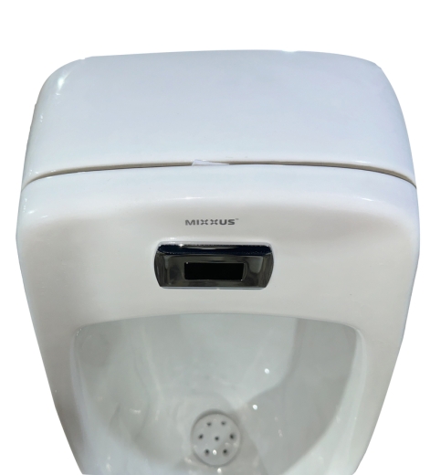 Писсуар подвесной Mixxus Premium BEVEL-1001 390x395x795mm с ИК-датчиком автоматического смыва (MP6661) - 7