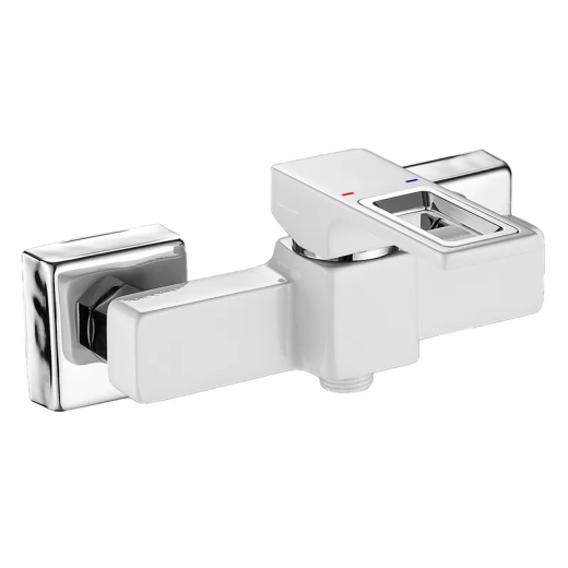 Смеситель для душевой кабины Mixxus Premium DANTE 003 White-Chrome (MI6793) - 1