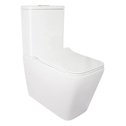 Унітаз-компакт Mixxus QUADRO-0403-R 640x360x835mm, система змиву RIMLESS (MI6710) - 1
