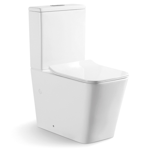 Унітаз-компакт Mixxus QUADRO-0403-R 640x360x835mm, система змиву RIMLESS (MI6710) - 2