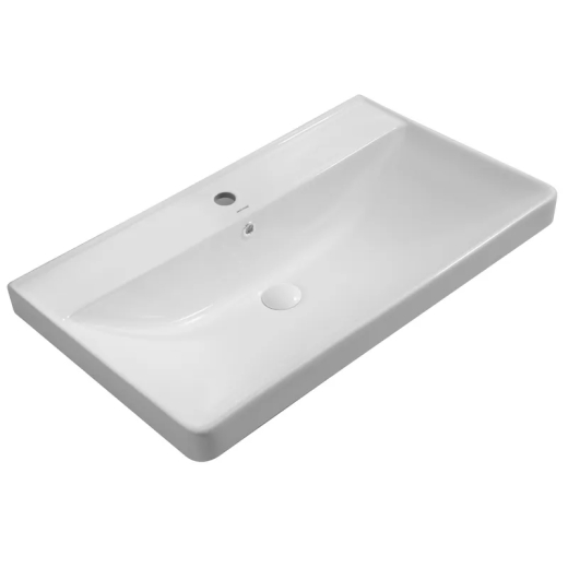 Раковина меблева MIXXUS PREMIUM STYLE-1503 800х480х190mm з отвором під змішувач та переливом (MP6500) - 1