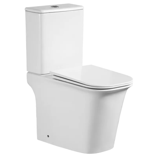 Унитаз-компакт Mixxus WAVE-0404-R 630х350х805mm, система смыва RIMLESS (MI6692) - 1