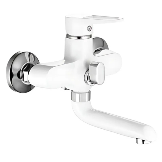 Смеситель для ванны Mixxus Elba 009 (EURO) WHITE (MI6586) - 1