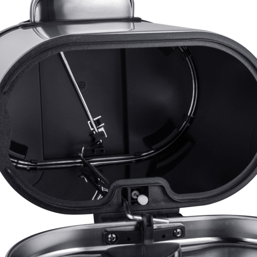 Мусорное ведро с плавным закрытием овальное Mixxus Premium Topper-TC0205 SS Color 5л цвет нержавейка (MI7059) - 11