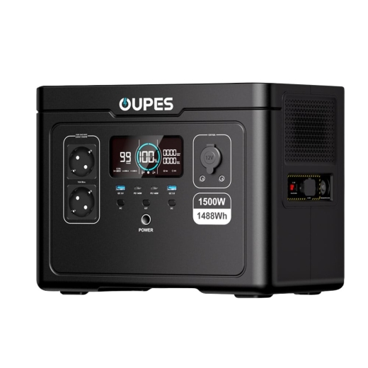 Портативна зарядна станція OUPES S015 (Exodus) 1500W 1488Wh LiFePO4 (42-00309) - 1