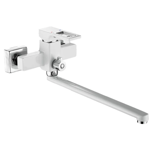 Смеситель для ванны Mixxus Premium DANTE 006 EURO White-Chrome (MI6794) - 1