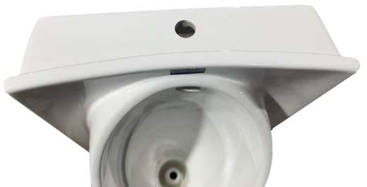 Писсуар подвесной Mixxus Premium BEVEL-1005 380x420x750mm с краном для писсуара (MP6664) - 10