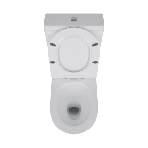 Унітаз-компакт Mixxus BEVEL-0403-T3 640x360x835mm, система змиву TORNADO 3.0 (MI6712) - 8