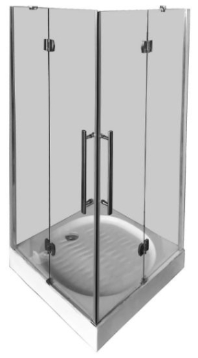 Душова кабіна Diamond Premium DP 001 - 900*900*1900 (DP-001) - 1